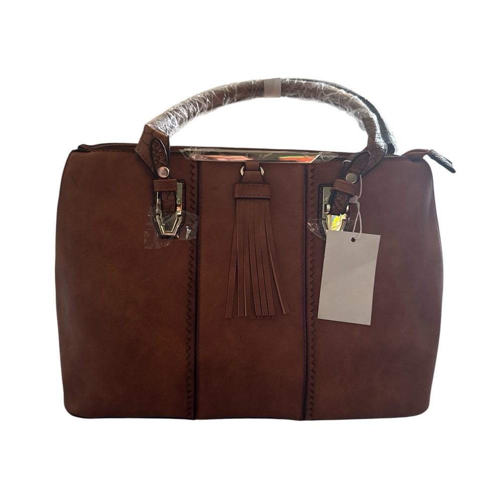 Elegant Brown Women's Handbag